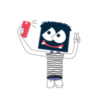 Mr. Blue Mask（個別スタンプ：23）