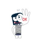 Mr. Blue Mask（個別スタンプ：38）