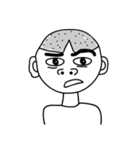 黒と白の家族（個別スタンプ：4）