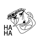 黒と白の家族（個別スタンプ：27）