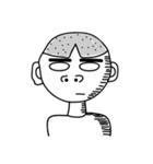 黒と白の家族（個別スタンプ：28）