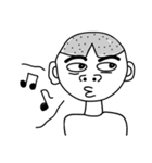 黒と白の家族（個別スタンプ：36）