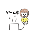 こども女子（個別スタンプ：17）