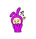 PinkBunnyTights2（個別スタンプ：38）