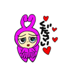 PinkBunnyTights2（個別スタンプ：39）