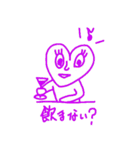しゃべくりハートさん（個別スタンプ：38）