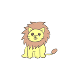 草食系ライオン（個別スタンプ：18）