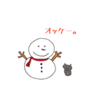 雪だるまの1日（個別スタンプ：36）