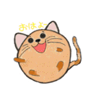 まるねこのまるくん（個別スタンプ：1）