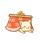 ねこまったりな日々（個別スタンプ：5）