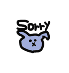英語で可愛い落書き（個別スタンプ：13）