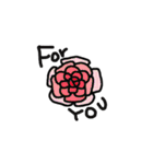 英語で可愛い落書き（個別スタンプ：38）