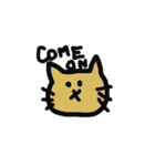 英語で可愛い落書き（個別スタンプ：39）
