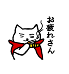 自称主人公ねこ（個別スタンプ：21）