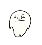 白いやつ（個別スタンプ：1）