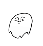 白いやつ（個別スタンプ：5）