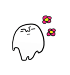 白いやつ（個別スタンプ：8）