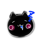 白黒ねこ（個別スタンプ：2）