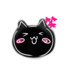 白黒ねこ（個別スタンプ：9）