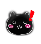 白黒ねこ（個別スタンプ：11）