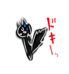 白黒ねこ（個別スタンプ：15）