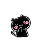 白黒ねこ（個別スタンプ：17）