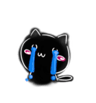 白黒ねこ（個別スタンプ：27）