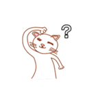 白猫しろねこすたんぷ（個別スタンプ：3）