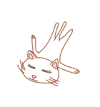 白猫しろねこすたんぷ（個別スタンプ：9）