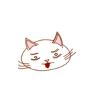 白猫しろねこすたんぷ（個別スタンプ：17）