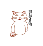 白猫しろねこすたんぷ（個別スタンプ：24）