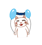 白猫しろねこすたんぷ（個別スタンプ：32）