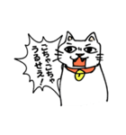 ちょっと嫌な猫（個別スタンプ：3）