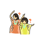 ベリーダンスを習いたいわ2（個別スタンプ：34）