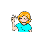 ベリーダンスを習いたいわ2（個別スタンプ：36）