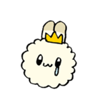 うさぎの王子 もこもこプリンス（個別スタンプ：22）
