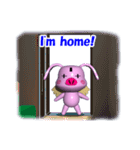 英語バージョンのブーちゃん（個別スタンプ：21）