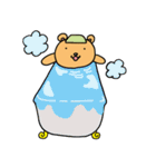 くまとねこぴゃ～ら（個別スタンプ：28）