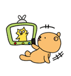 くまとねこぴゃ～ら（個別スタンプ：30）