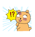 くまとねこぴゃ～ら（個別スタンプ：35）