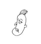 変顔たち。～落書き編～（個別スタンプ：7）