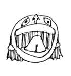 変顔たち。～落書き編～（個別スタンプ：16）
