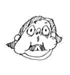 変顔たち。～落書き編～（個別スタンプ：18）