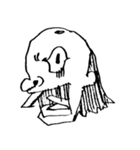 変顔たち。～落書き編～（個別スタンプ：19）