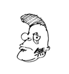 変顔たち。～落書き編～（個別スタンプ：24）