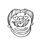 変顔たち。～落書き編～（個別スタンプ：29）