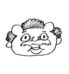 変顔たち。～落書き編～（個別スタンプ：33）