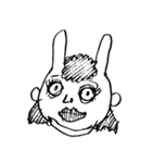 変顔たち。～落書き編～（個別スタンプ：34）