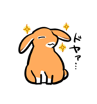 ゆるだるロップうさぎ（個別スタンプ：7）