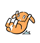 ゆるだるロップうさぎ（個別スタンプ：13）